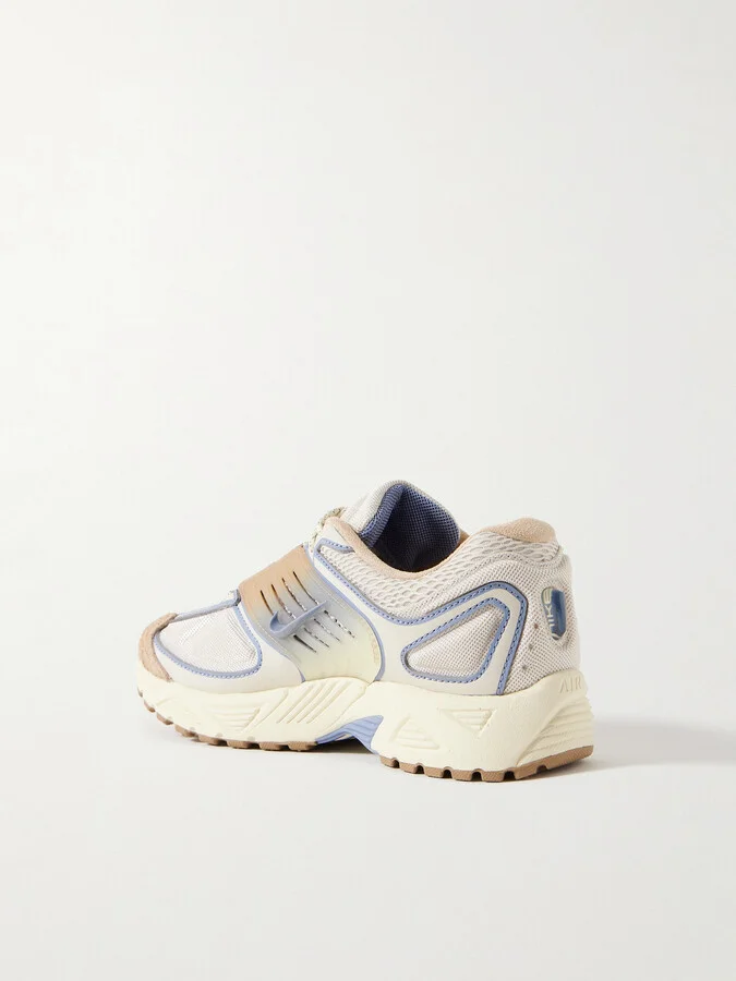 Nike - Air Pegasus Wave Suede And Rubber-trimmed Mesh Sneakers - Off-white - Image 3