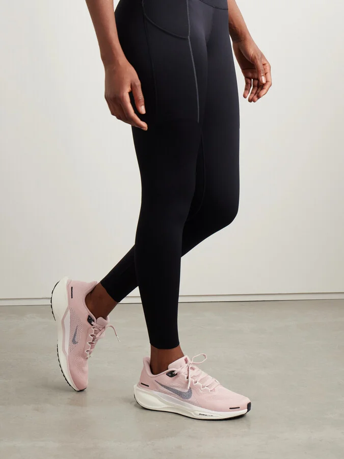 Nike - Air Zoom Pegasus 41 Prm Glitter-trimmed Mesh Sneakers - Pink - Image 2