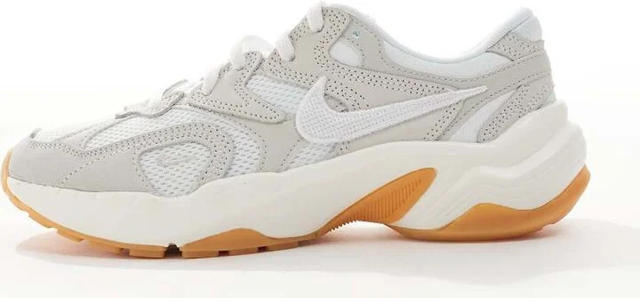 Nike AL8 sneakers in off white and gray - Image 2