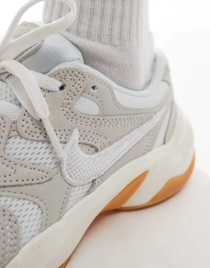 Nike AL8 sneakers in off white and gray - Image 4