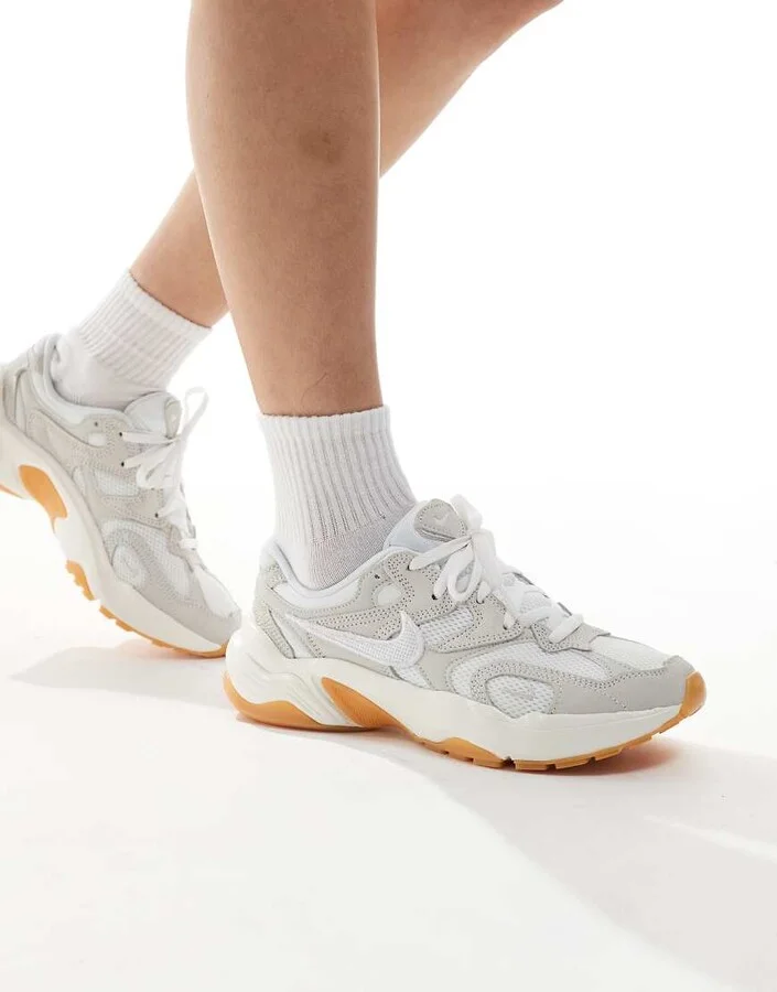 Nike AL8 sneakers in off white and gray