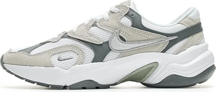 Nike Al8 Women's Shoes White/Metallic Silver/Smoke Grey/Black/Neutral Grey : 11.5 B - Medium, Synthetic - Image 6