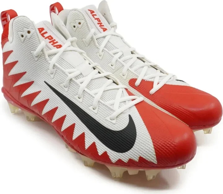 Nike Alpha Menace Pro "Red" cleats - Image 2