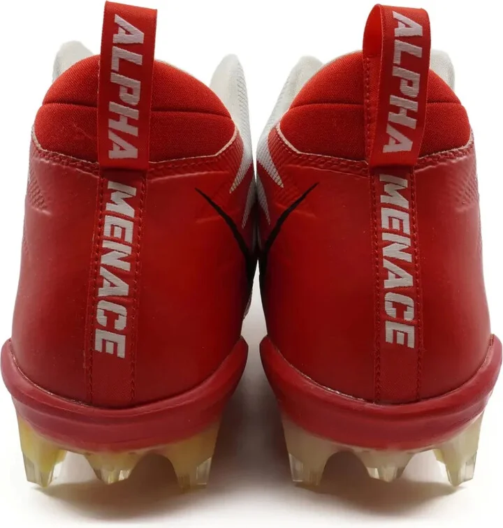 Nike Alpha Menace Pro "Red" cleats - Image 3