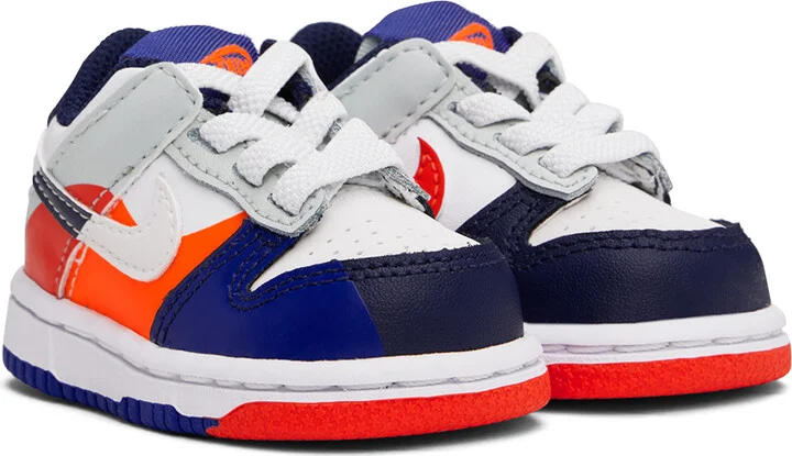 Nike Baby Multicolor Dunk Low Sneakers - Image 4
