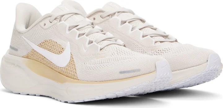 Nike Beige Air Zoom Pegasus 41 Sneakers - Image 4