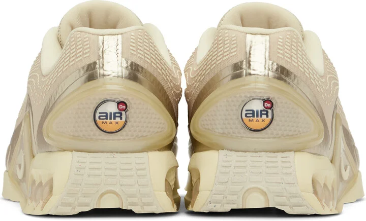 Nike Beige & Gold Air Max Dn Sneakers - Image 2
