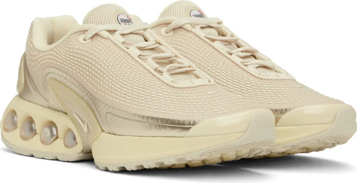 Nike Beige & Gold Air Max Dn Sneakers - Image 4
