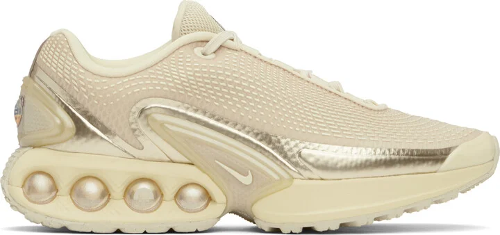 Nike Beige & Gold Air Max Dn Sneakers