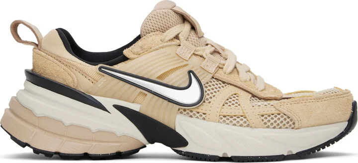 Nike Beige V2K Run Sneakers
