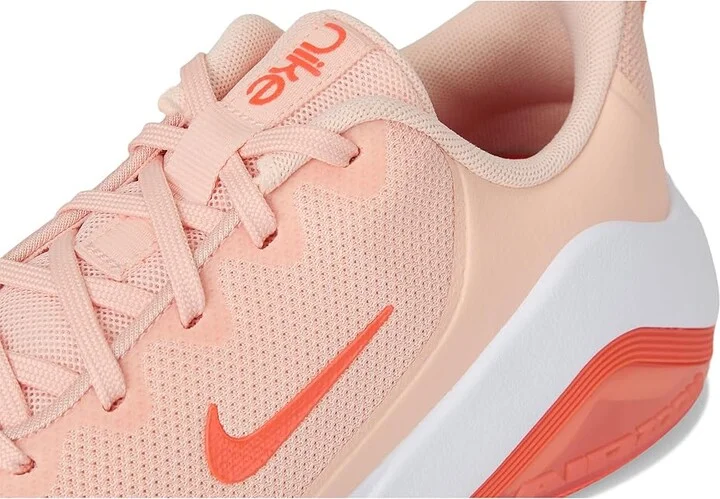 Nike Bella 7 Women's Shoes Washed Coral/Turf Orange/White : 9 B - Medium, Textile - Image 7