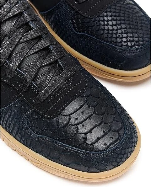 Nike Big Low Lux Men's Shoes Black/Black/Gum Light Brown/Wolf Grey : 12.5 D - Medium, Faux Leather - Image 7