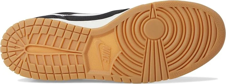 Nike Big Low Lux Men's Shoes Black/Sail/Matte Silver/Gum Light Brown : 8 D - Medium, Faux Leather - Image 3