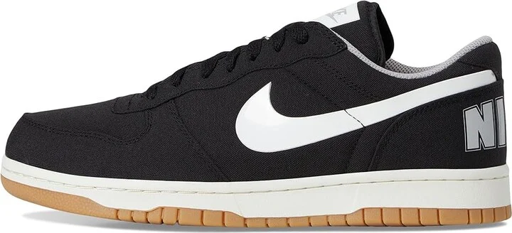 Nike Big Low Lux Men's Shoes Black/Sail/Matte Silver/Gum Light Brown : 8 D - Medium, Faux Leather - Image 6