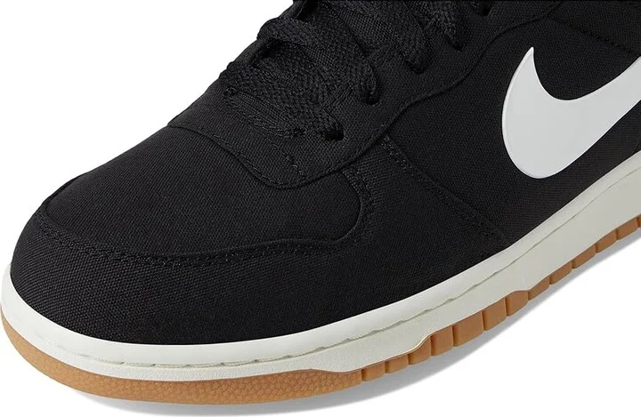 Nike Big Low Lux Men's Shoes Black/Sail/Matte Silver/Gum Light Brown : 8 D - Medium, Faux Leather - Image 7