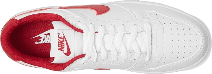 Nike Big Low Men's Cross Training Shoes White/Gym Red : 11.5 D - Medium, Leather - Image 2