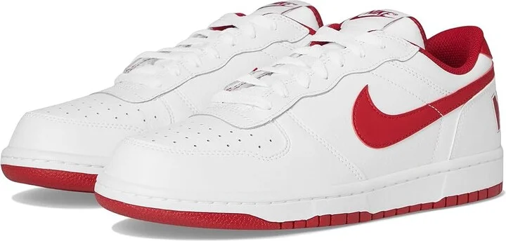 Nike Big Low Men's Cross Training Shoes White/Gym Red : 11.5 D - Medium, Leather