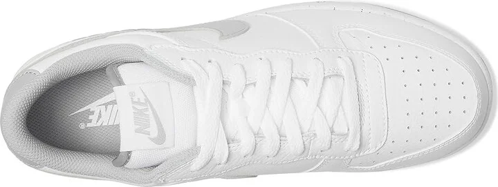 Nike Big Low Men's Cross Training Shoes White/Wolf Grey : 8.5 D - Medium, Leather - Image 2