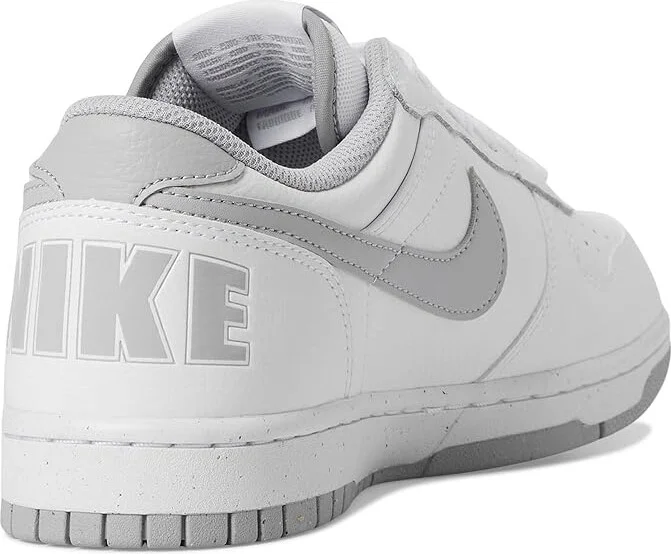 Nike Big Low Men's Cross Training Shoes White/Wolf Grey : 8.5 D - Medium, Leather - Image 4