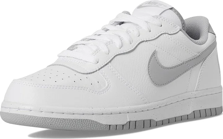 Nike Big Low Men's Cross Training Shoes White/Wolf Grey : 8.5 D - Medium, Leather - Image 5