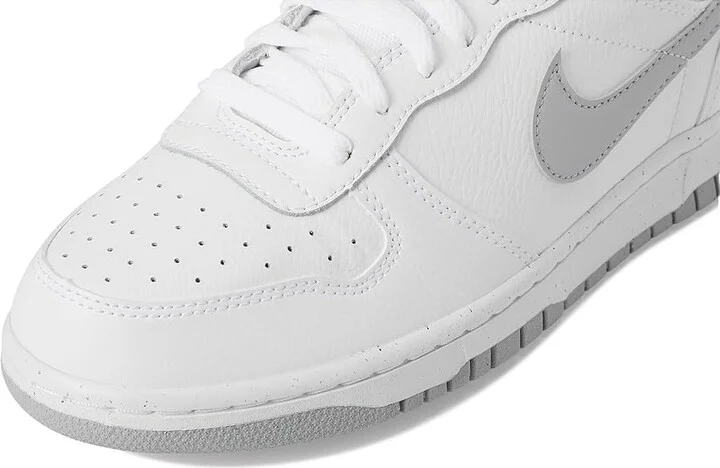 Nike Big Low Men's Cross Training Shoes White/Wolf Grey : 8.5 D - Medium, Leather - Image 7