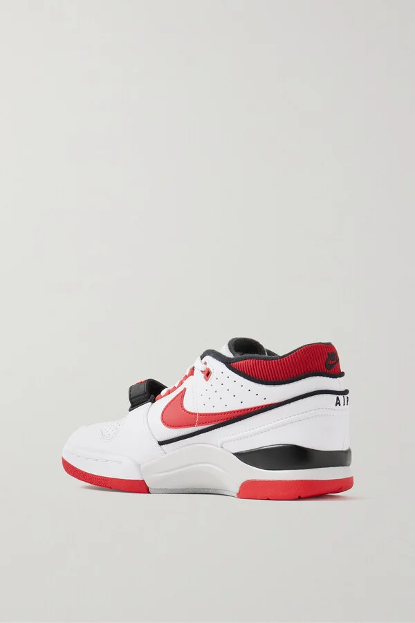 Nike - + Billie Eilish Air Alpha Force 88 Leather Sneakers - White - Image 3