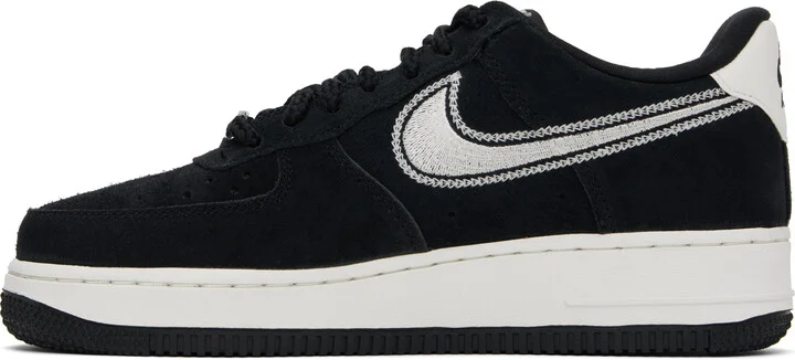 Nike Black Air Force 1 '07 LV8 Sneakers - Image 3