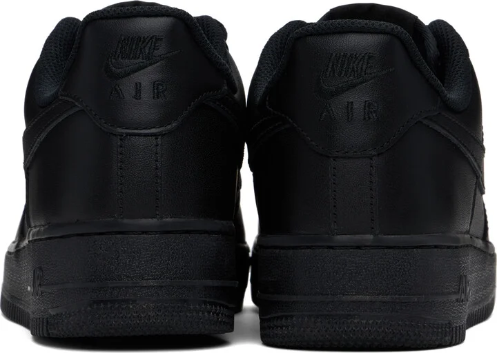 Nike Black Air Force 1 '07 Sneakers - Image 2
