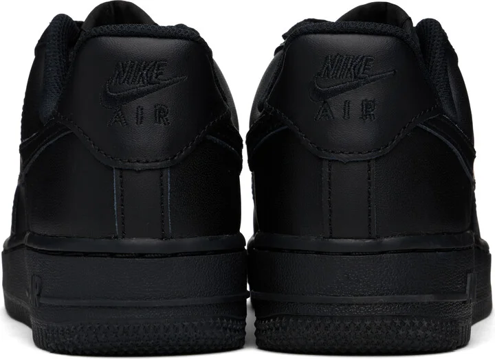 Nike Black Air Force 1 '07 Sneakers - Image 2