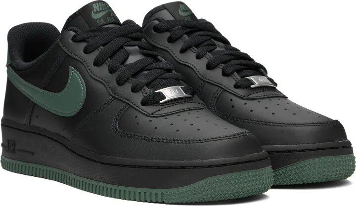 Nike Black Air Force 1 '07 Sneakers - Image 4