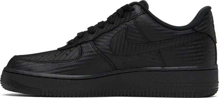 Nike Black Air Force 1 '07 Sneakers - Image 3