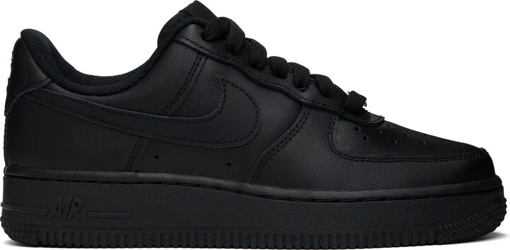 Nike Black Air Force 1 '07 Sneakers