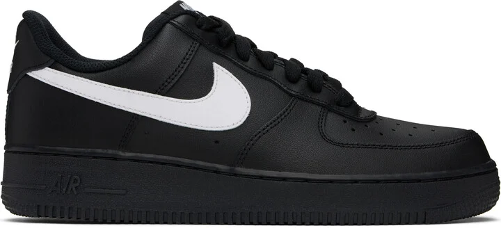 Nike Black Air Force 1 '07 Sneakers