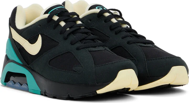 Nike Black Air Max 180 Sneakers - Image 4