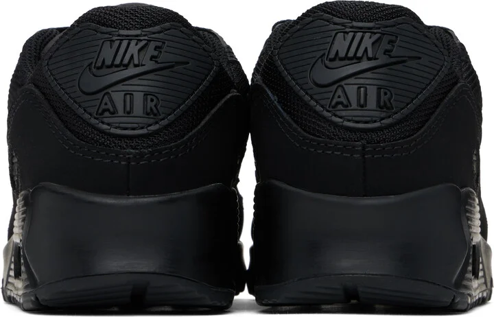 Nike Black Air Max 90 Sneakers - Image 2