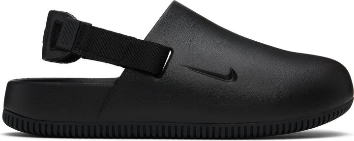 Nike Black Calm Mules