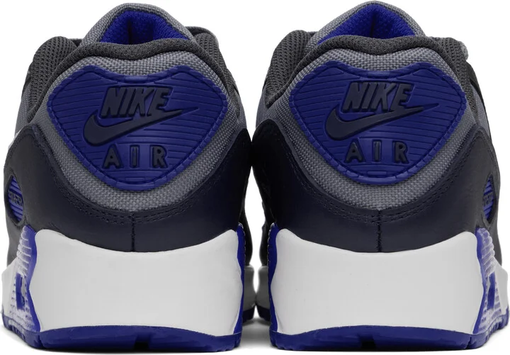 Nike Black & Gray Air Max 90 GORE-TEX Sneakers - Image 2