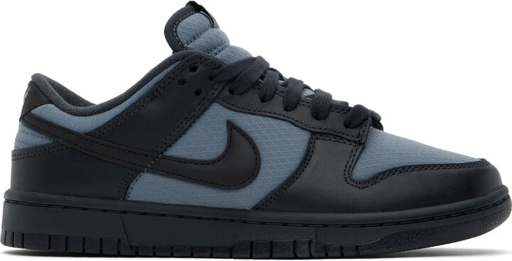 Nike Black & Gray Dunk Low Retro SE Sneakers