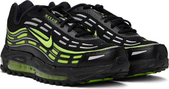 Nike Black & Green Air Max TL 2.5 Sneakers - Image 4