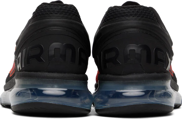 Nike Black & Orange Air Max 2013 Sneakers - Image 2