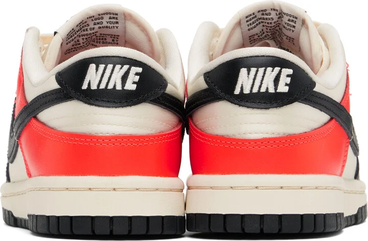 Nike Black & Pink Dunk Low SE Sneakers - Image 2