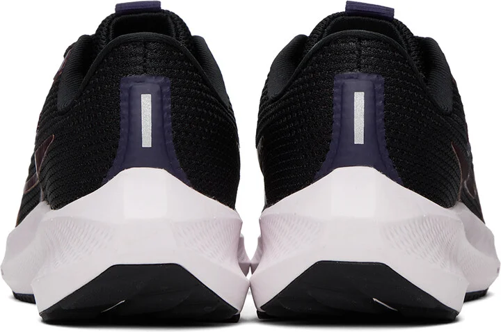 Nike Black & Pink Pegasus 40 Sneakers - Image 2