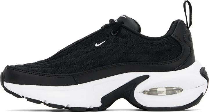 Nike Black & White Air Max Portal Sneakers - Image 3