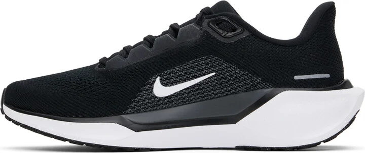 Nike Black & White Air Zoom Pegasus 41 Sneakers - Image 3