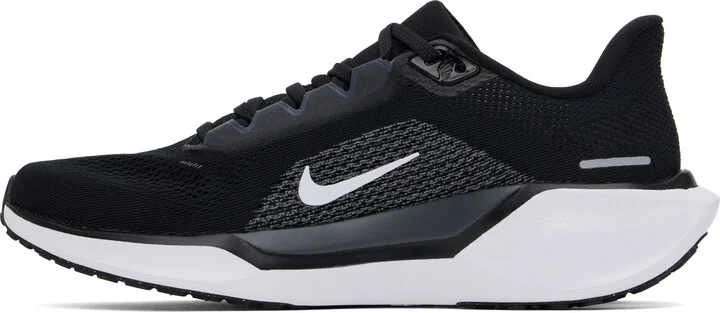 Nike Black & White Air Zoom Pegasus 41 Sneakers - Image 3