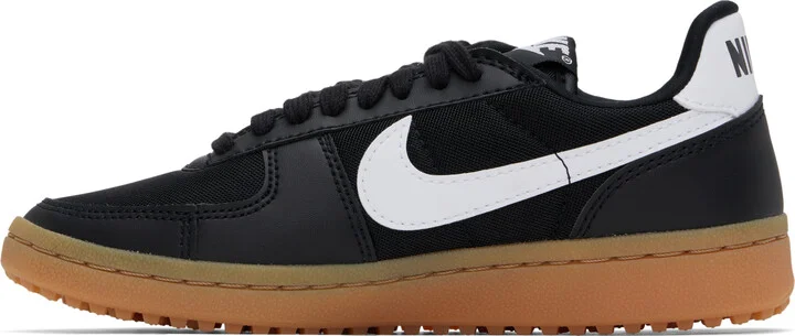 Nike Black & White Field General Sneakers - Image 3
