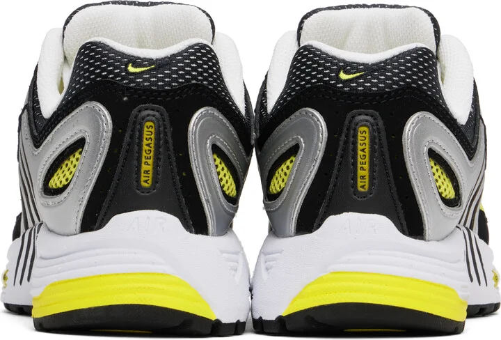 Nike Black & Yellow Air Pegasus 2005 Sneakers - Image 2