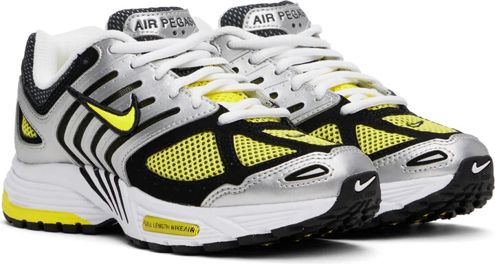 Nike Black & Yellow Air Pegasus 2005 Sneakers - Image 4