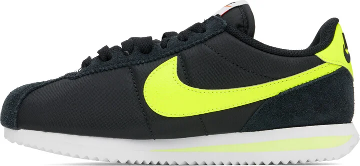 Nike Black & Yellow Cortez Sneakers - Image 3