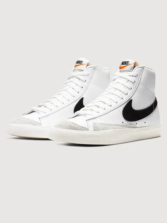 Nike Blazer Mid '77 Vintage - WHITE/BLACK-SAIL - Image 2